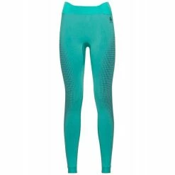 Meilleure affaire 👏 Odlo Performance Warm Eco - Collant thermique femme 🔔 -Odlo shop odlo performance warm eco collant thermique femme blue wing teal polynya