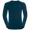 Meilleure vente ⭐ Odlo Performance Warm Eco - Maillot homme 🤩 -Odlo shop odlo performance warm eco maillot homme blue wing teal indigo bunting