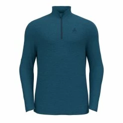 Coupon 😉 Odlo Roy - Polaire homme 🧨 -Odlo shop odlo roy polaire homme blue wing teal indigo bunting