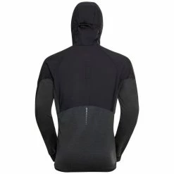 Nouveau ❤️ Odlo Run Easy S-Thermic - Veste imperméable homme 🛒 -Odlo shop odlo run easy s thermic veste impermeable homme black 2