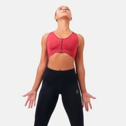 Remise 👏 Odlo Seamless High - Brassière de sport femme 💯 -Odlo shop odlo seamless high brassiere de sport femme raspberry fudge paradise pink