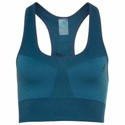Meilleure affaire ⌛ Odlo Seamless Medium - Brassière de sport 😉 -Odlo shop odlo seamless medium brassiere de sport blue wing teal