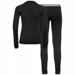 Tout neuf ⭐ Odlo Set Long Merino 200 - Sous-vêtement technique femme 🥰 -Odlo shop odlo set long merino 200 sous vetement technique femme black black 10