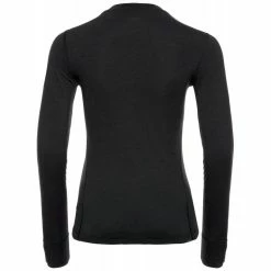 Tout neuf ⭐ Odlo Set Long Merino 200 - Sous-vêtement technique femme 🥰 -Odlo shop odlo set long merino 200 sous vetement technique femme black black 3