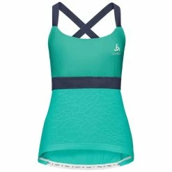Bon marché 🤩 Odlo Singlet With Integrated Top Ceramicool X - Débardeur Femme 🥰