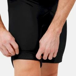 Acheter 🧨 Odlo Tights Short Essential - Short vélo homme 🛒 -Odlo shop odlo tights short essential short velo homme black 4