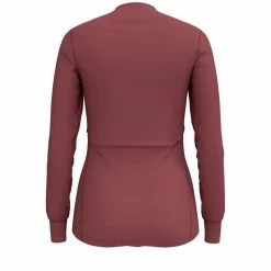 Vente flash ⌛ Odlo Warm - Maillot femme 😍 -Odlo shop odlo warm maillot femme roan rouge 2