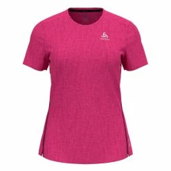 Meilleure affaire 😉 Odlo Zeroweight Engineered - T-shirt femme 🔔 -Odlo shop odlo zeroweight engineered t shirt femme festival fuchsia melange