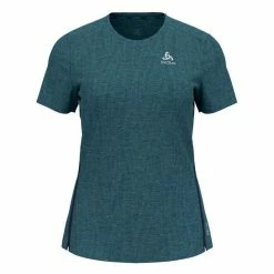 Meilleure affaire 😉 Odlo Zeroweight Engineered - T-shirt femme 🔔 -Odlo shop odlo zeroweight engineered t shirt femme reef waters melange