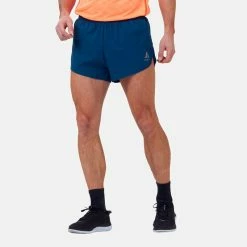 Sortie ❤️ Odlo Zeroweight - Short running homme 🛒 -Odlo shop odlo zeroweight short running homme blue wing teal