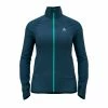 Offres 🛒 Odlo Zeroweight Warm Hybrid - Veste coupe-vent femme 😀 -Odlo shop odlo zeroweight warm hybrid veste coupe vent femme blue wing teal polynya