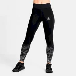 Budget 💯 Odlo Zeroweight Warm Reflective - Collant running femme 🔔 -Odlo shop odlo zeroweight warm reflective collant running femme black 2