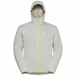 Meilleure affaire 😍 Odlo Zeroweight Waterproof - Veste imperméable homme 🌟 -Odlo shop odlo zeroweight waterproof veste impermeable homme odlo silver grey lounge lizard 3
